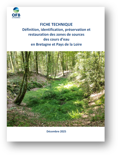 Fiche technique sur la préservation et la restauration des zones de sources des cours d'eau (